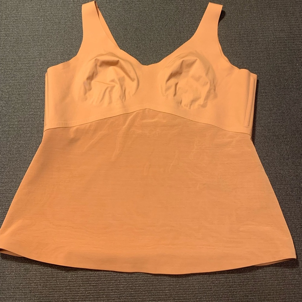 Honeylove LiftWear Tank Size 2X Tan‎ No Pads